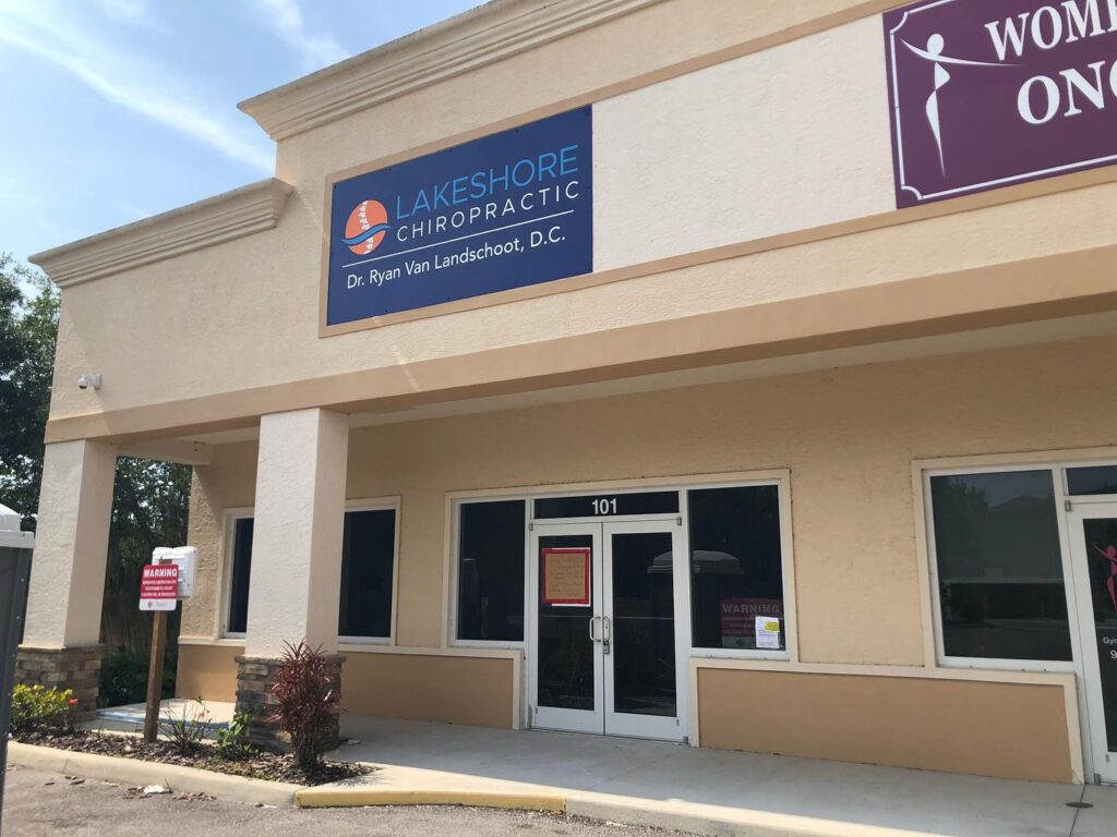 Lakeshore Chiropractic Sarasota Wall Sign