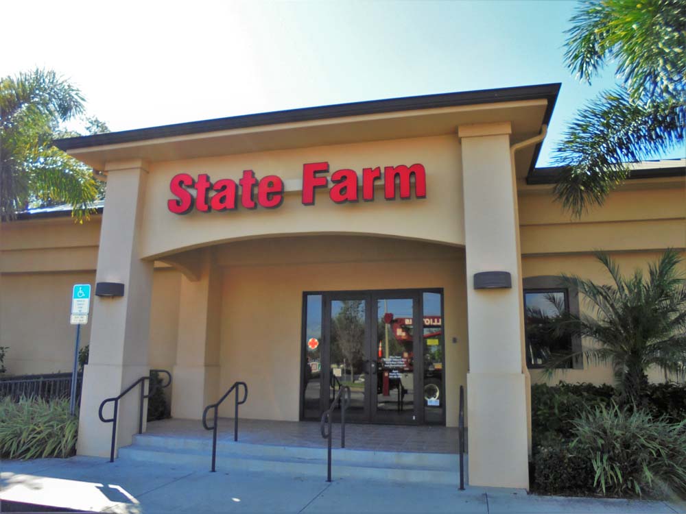 State Farm channel letter sign