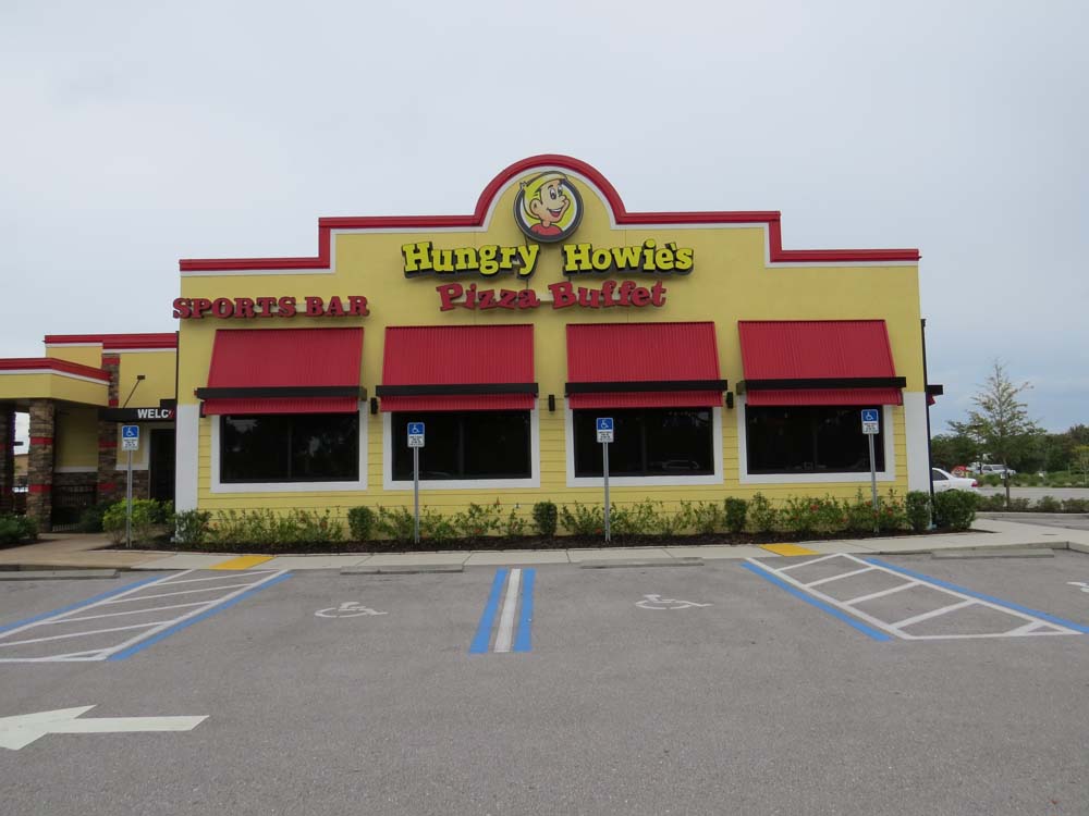 Hungry Howie's Signs - channel letter sign