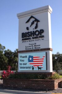 Bishop Animal Shelter digital sign