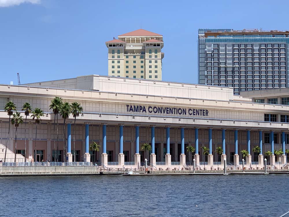 Tampa Convention Center Sign