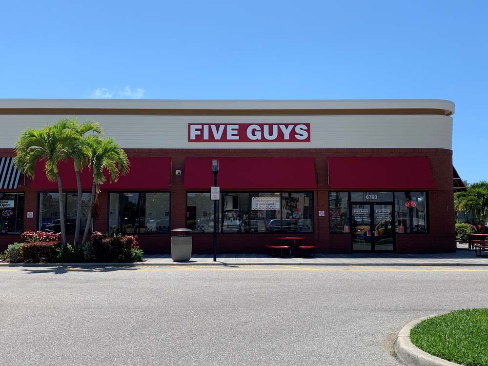 Five Guys Signs