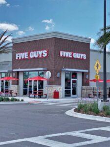 Five Guys Signs - Florida Sign Company - Since 1951