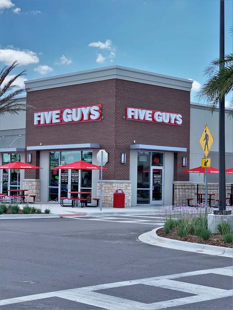 Five Guys Signs