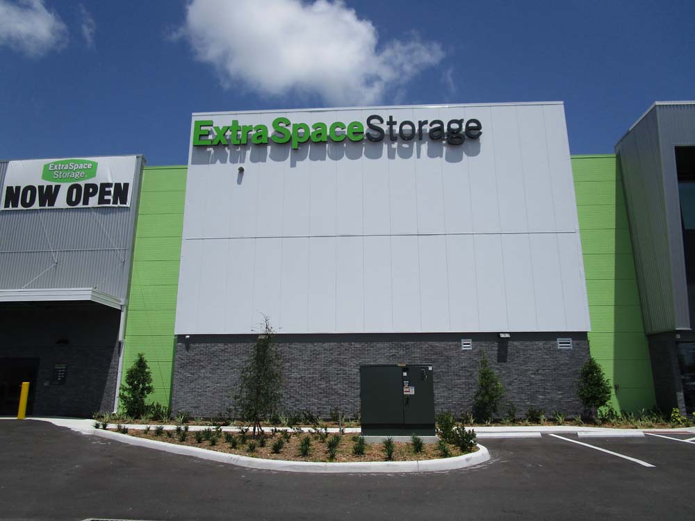 Extra Space Storage wall channel letter sign