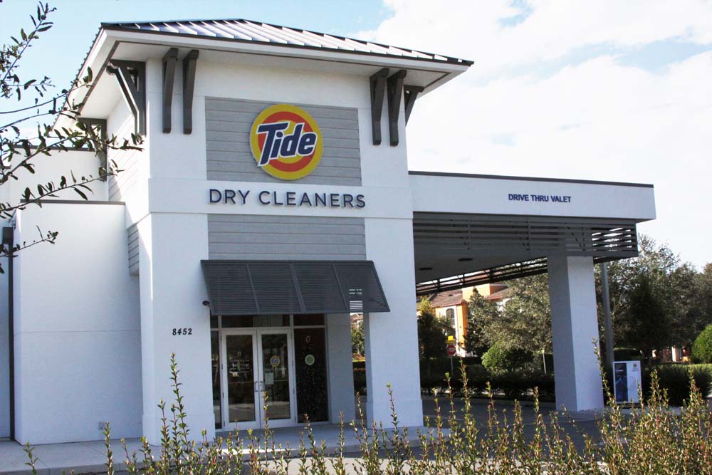 Tide Dry Cleaners Sarasota Wall Sign
