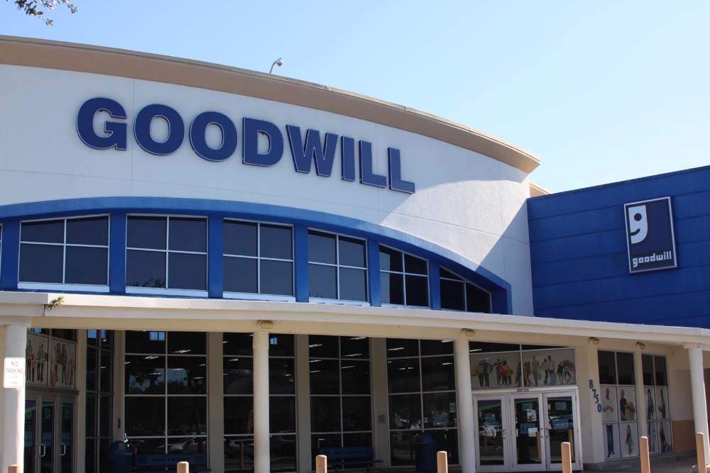 Goodwill non-profit signs