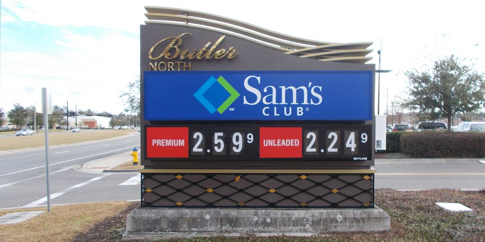 Outdoor Business Signs - Sams Club