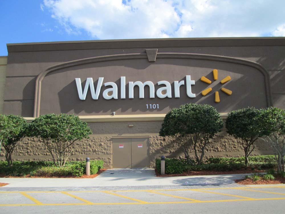 Business Signage - Walmart