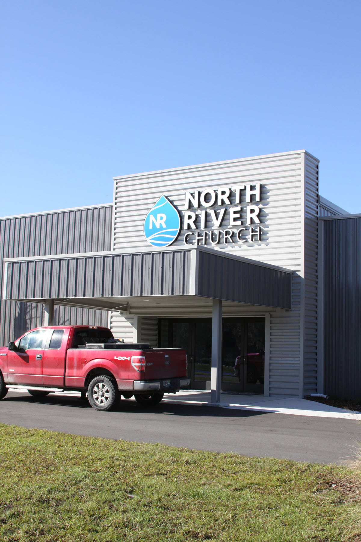 North River Church Channel Letter Wall Sign