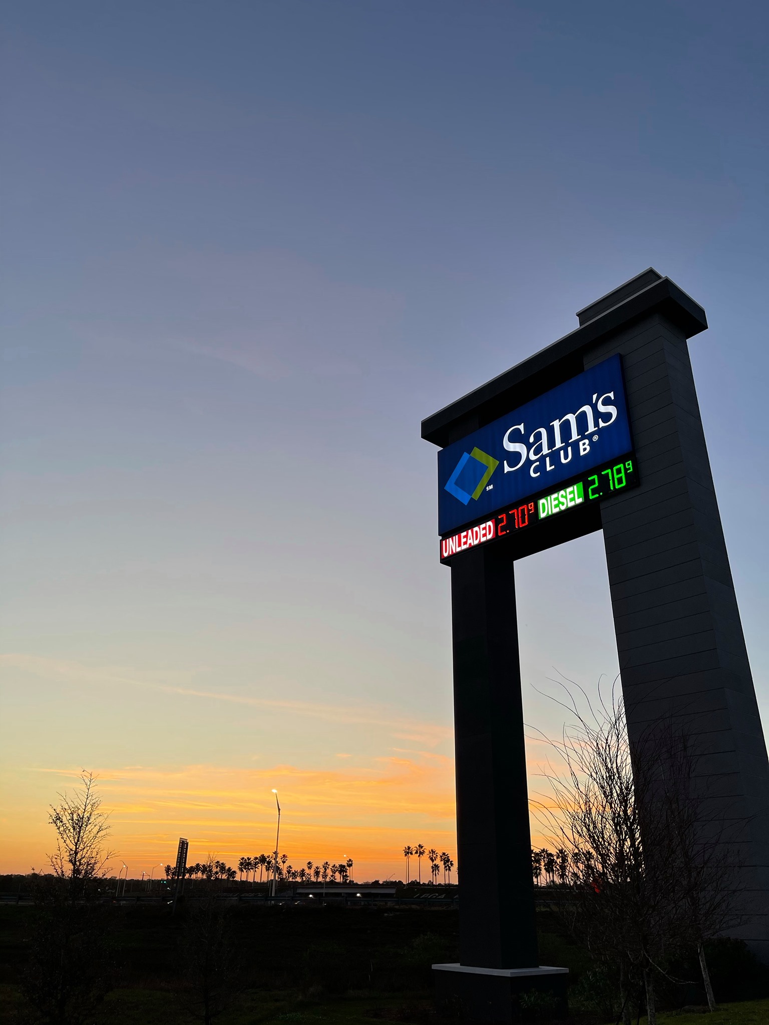 Sam's Club Daytona Beach Florida Sign Company Since 1951