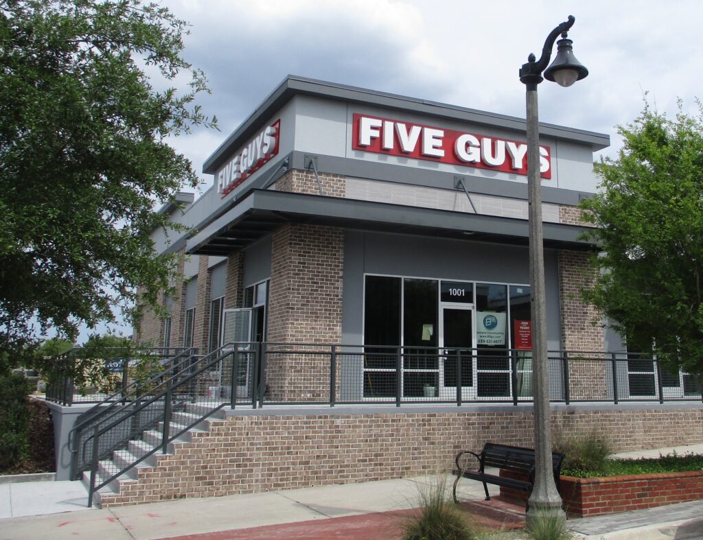 Five Guys Signs