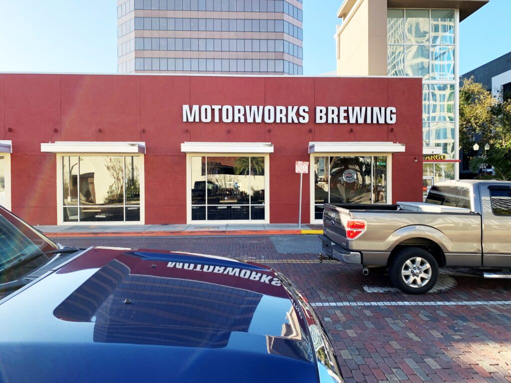 Motorworks Brewing Orlando - Channel Letter Wall Sign