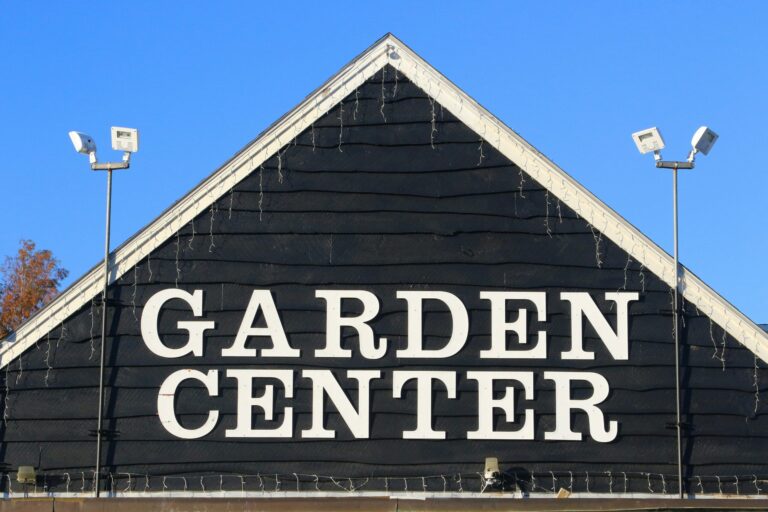 Garden Center - Garden Center and Nursery Signs