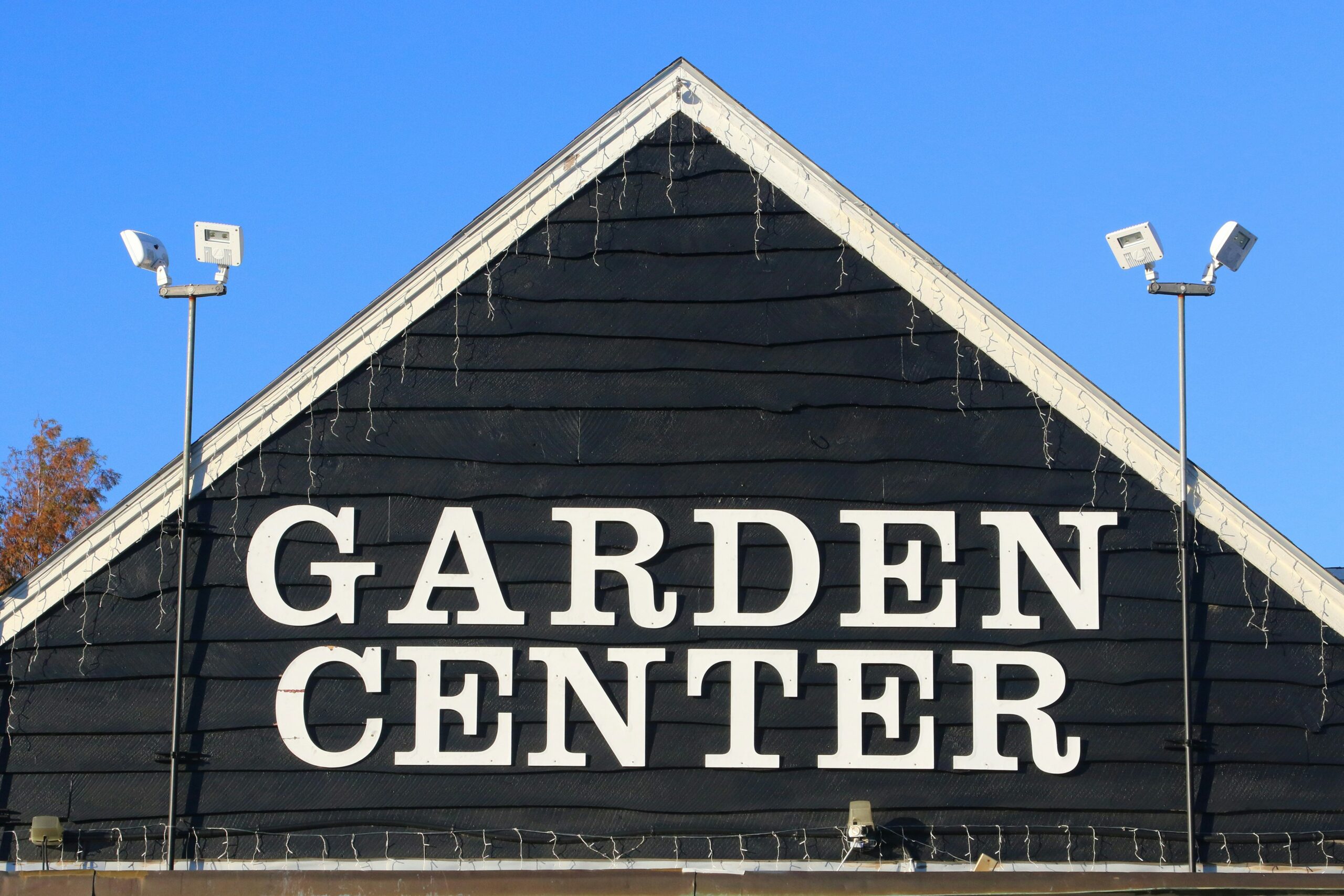 Garden Center - Garden Center and Nursery Signs